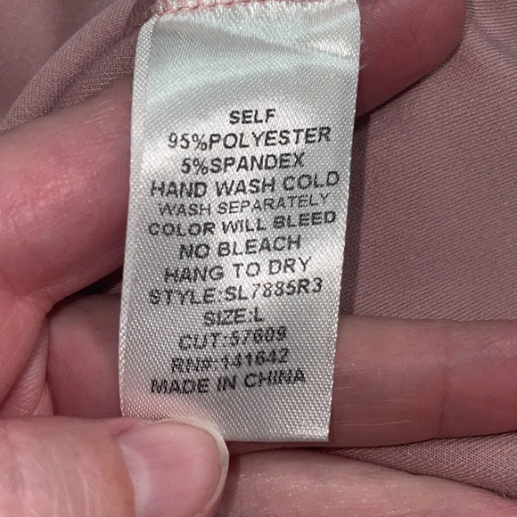 BNWT She + Sky “Solid Little Rose Dress”, Women’s Size L - Picture 4 of 4